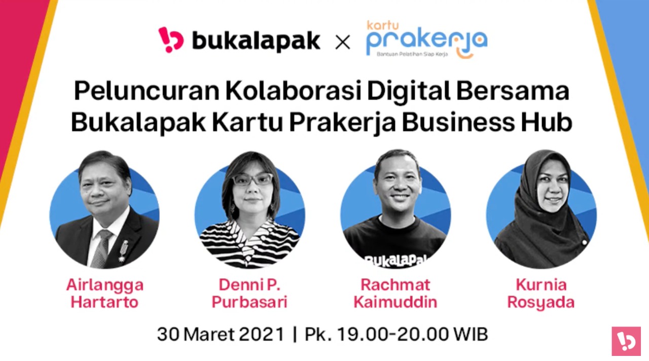 Kolaborasi Seru, Bukalapak Bersama Kartu Prakerja Luncurkan Business ...